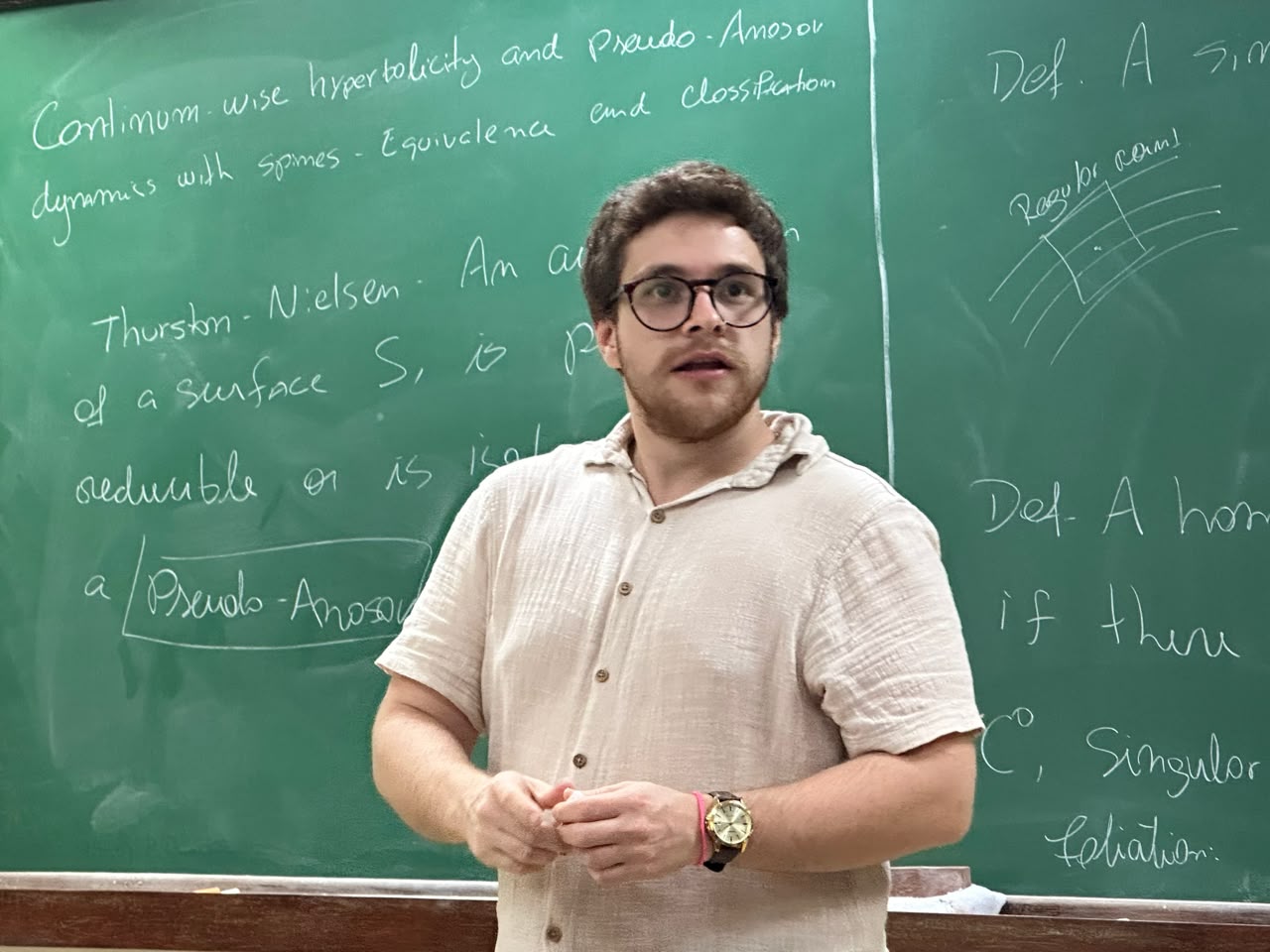 Rodrigo Arruda durante sua palestra no SIES 30