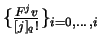 $\{ \frac{F^jv}{[j]_q!}\}_{i=0,\ldots ,i}$