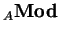 $_A {\bf Mod}$