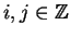 $i, j \in {\mathbb{Z} }$