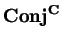 ${\bf Conj}^{\bf C}$
