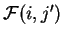 $\mathcal{ F}(i,j')$