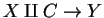 $X\amalg C\rightarrow Y$