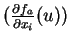 $(
\frac{\partial f_a}{\partial x_i}(u))$