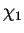 $\chi_1$