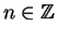 $n \in {\mathbb{Z} }$