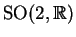 \(\hbox{SO}(2,\hbox{\blackboard R})\)