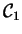\({\cal C}_1\)