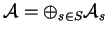 \({\cal A}=\oplus_{s\in S}{\cal A}_s\)