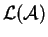\({\cal L}({\cal A})\)