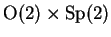 \(\hbox{O}(2)\times \hbox{Sp}(2)\)