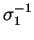 $ \sigma_1^{-1}$