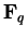 ${\bf F}_q$