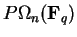 $P\Omega_n({\bf F}_q)$