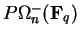 $P\Omega_n^-({\bf F}_q)$