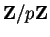 ${\bf Z}/p{\bf Z}$